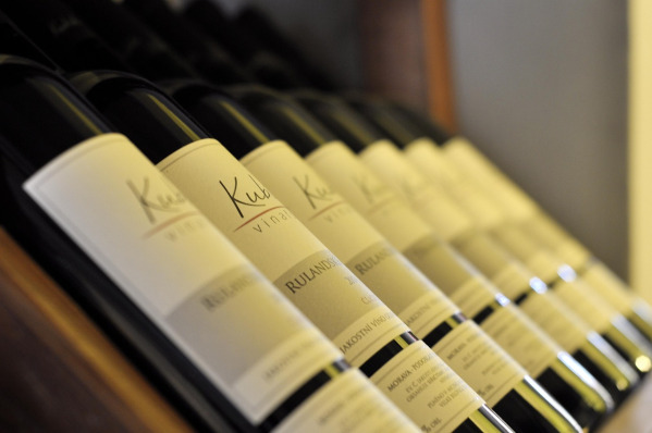 wine cellar bottles